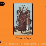 arti kartu three of cups dalam pembacaan tarot